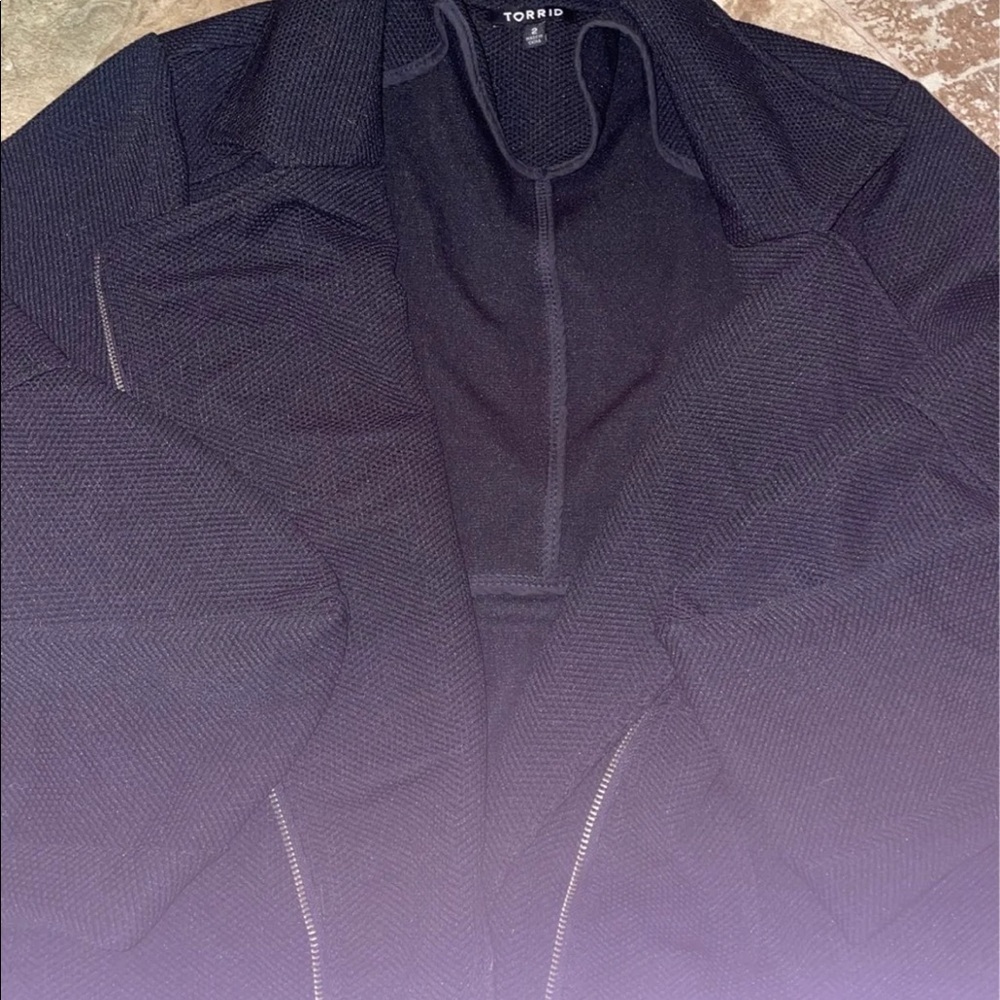 Torrid black jacket